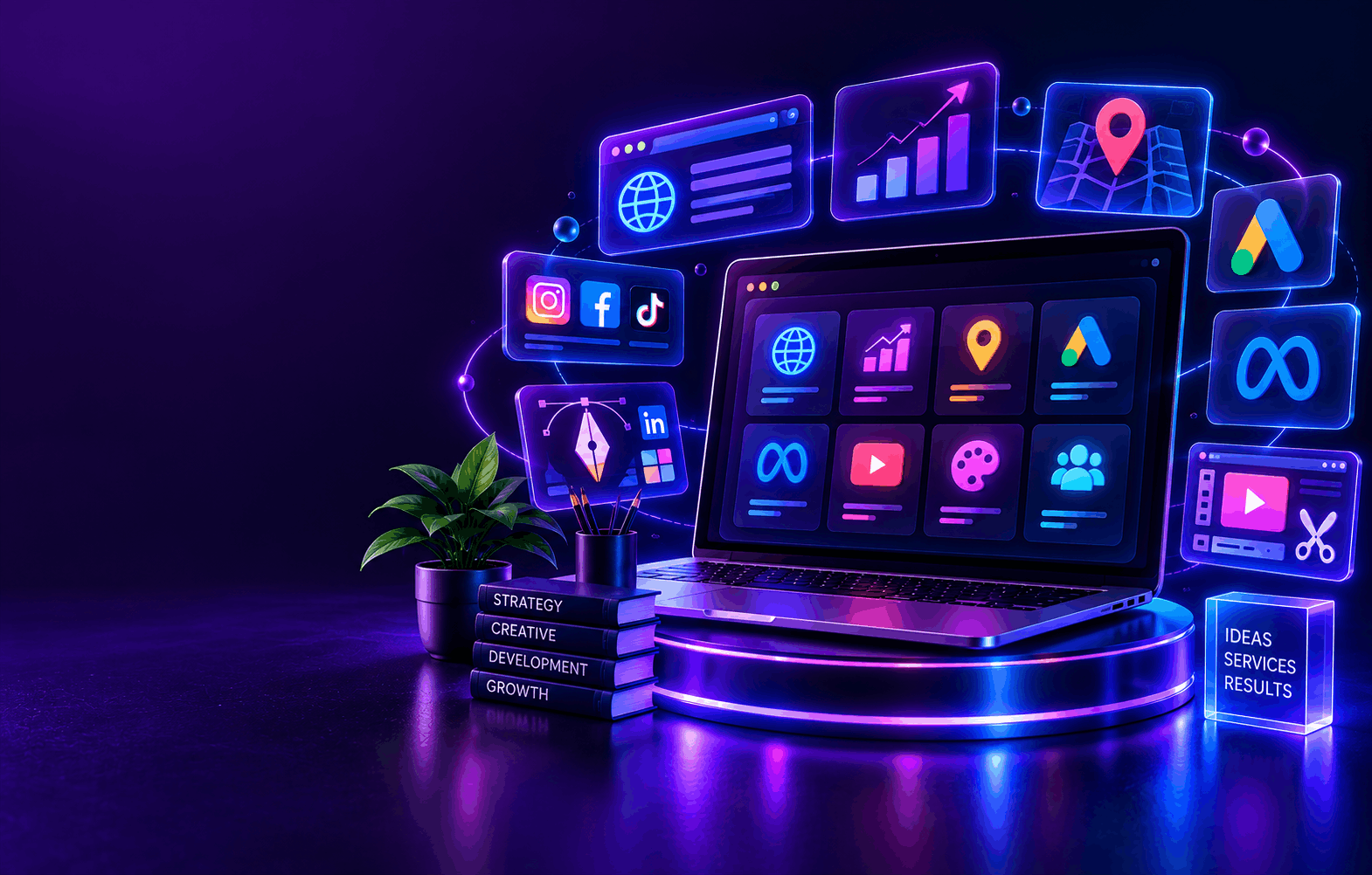 Digital marketing and website development services
